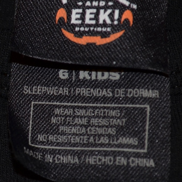 Halloween Pajama's - Skeleton - Picture 5 of 5